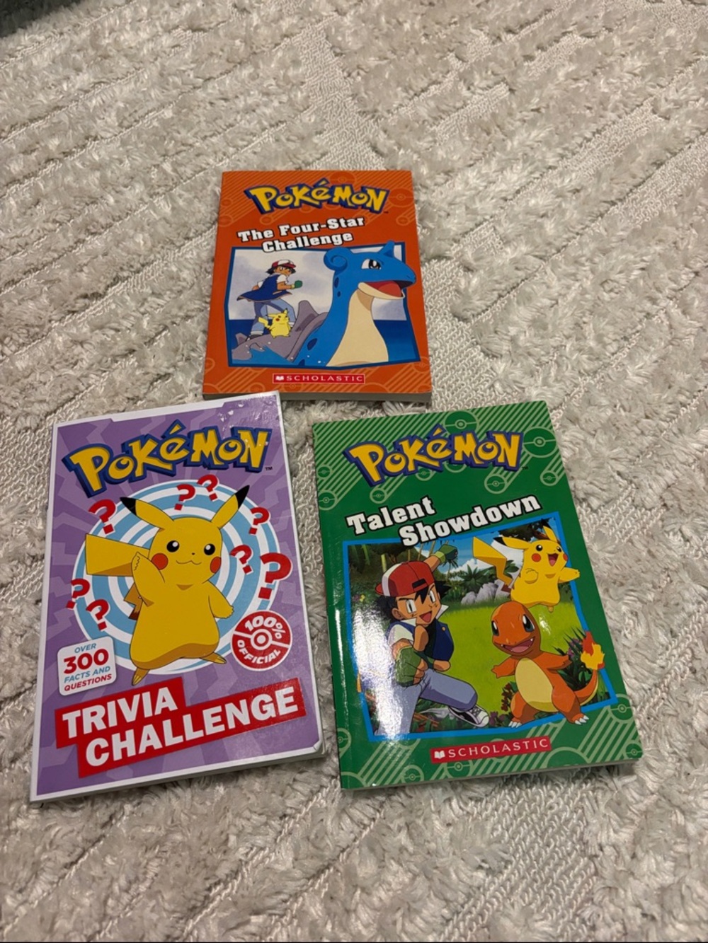 Pokémon Trivia Challenge & Talent Showdown Book Set